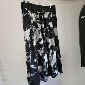 George Black and White Maxi Skirt
